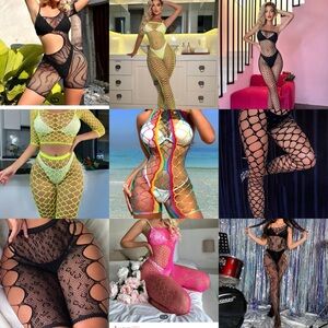 15/20 Sexy Fishnet/ lingerie/ Dancewear Collection